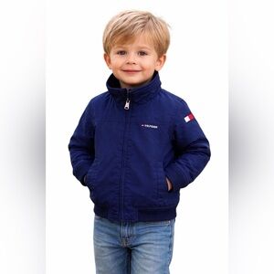 Tommy Hilfiger Kids Navy Puffer Coat